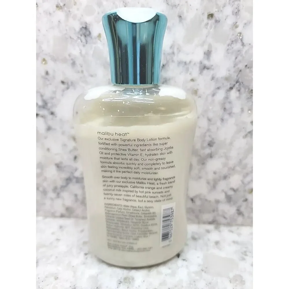 Bath & Body Works MALIBU HEAT Body Lotion‎ 8 fl oz 236 mL Discontinued